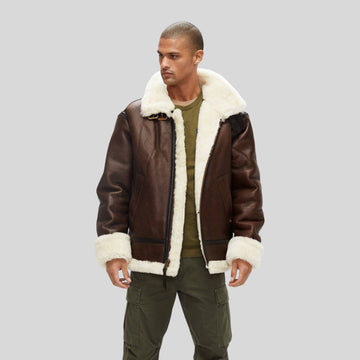 Elegant Shearling Jackets for Men – Perfect for Winter