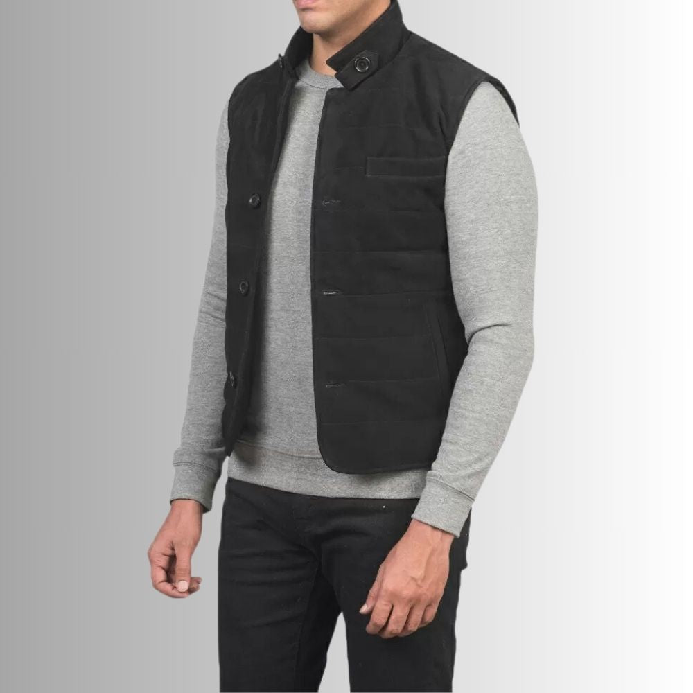 Stylish Leather Vest for Men – Iconic Western Appeal