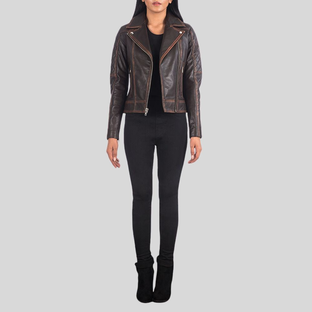 Ladies Vintage Leather Jackets – Classic Elegance Redefined