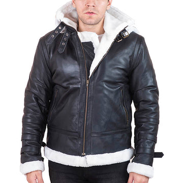 Mens Designer Shearling Jacket – Refined Winter Elegance