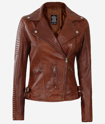 Stylish Leather Moto Jacket for Women – Ride in Style