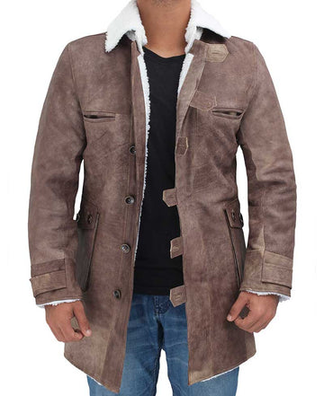 Leather Trench Coats for Men – Luxurious Comfort and Style