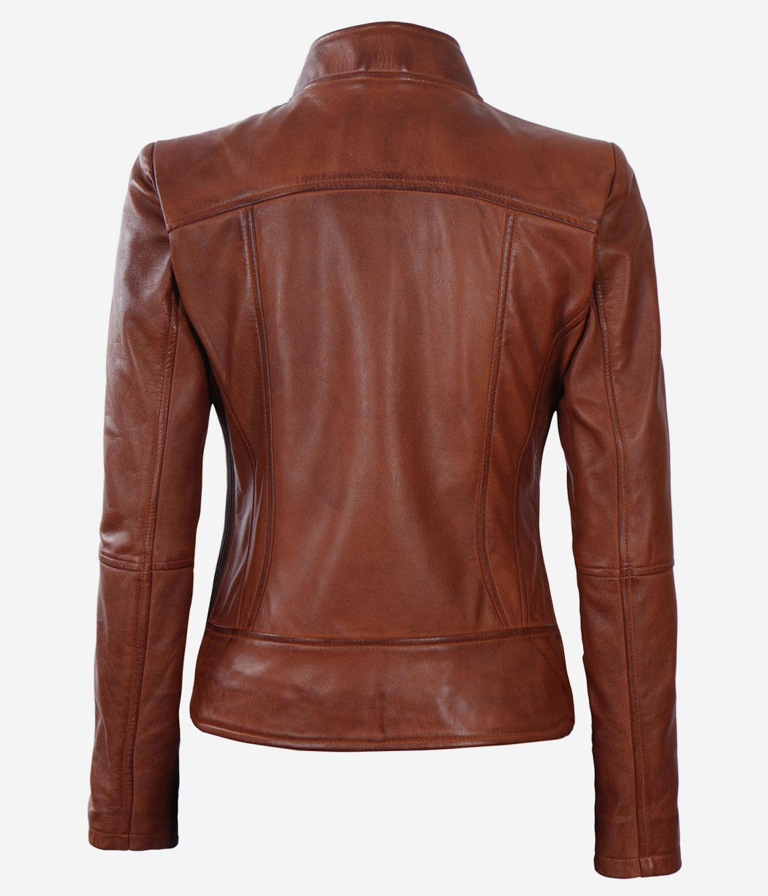 Female Leather Moto Jacket – Ride in Elegance