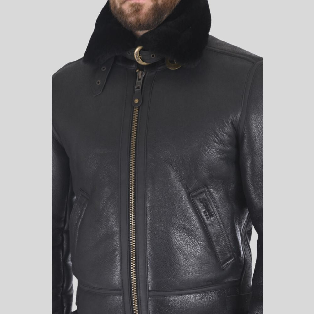 Mens Authentic Shearling Jacket – Superior Craftsmanship