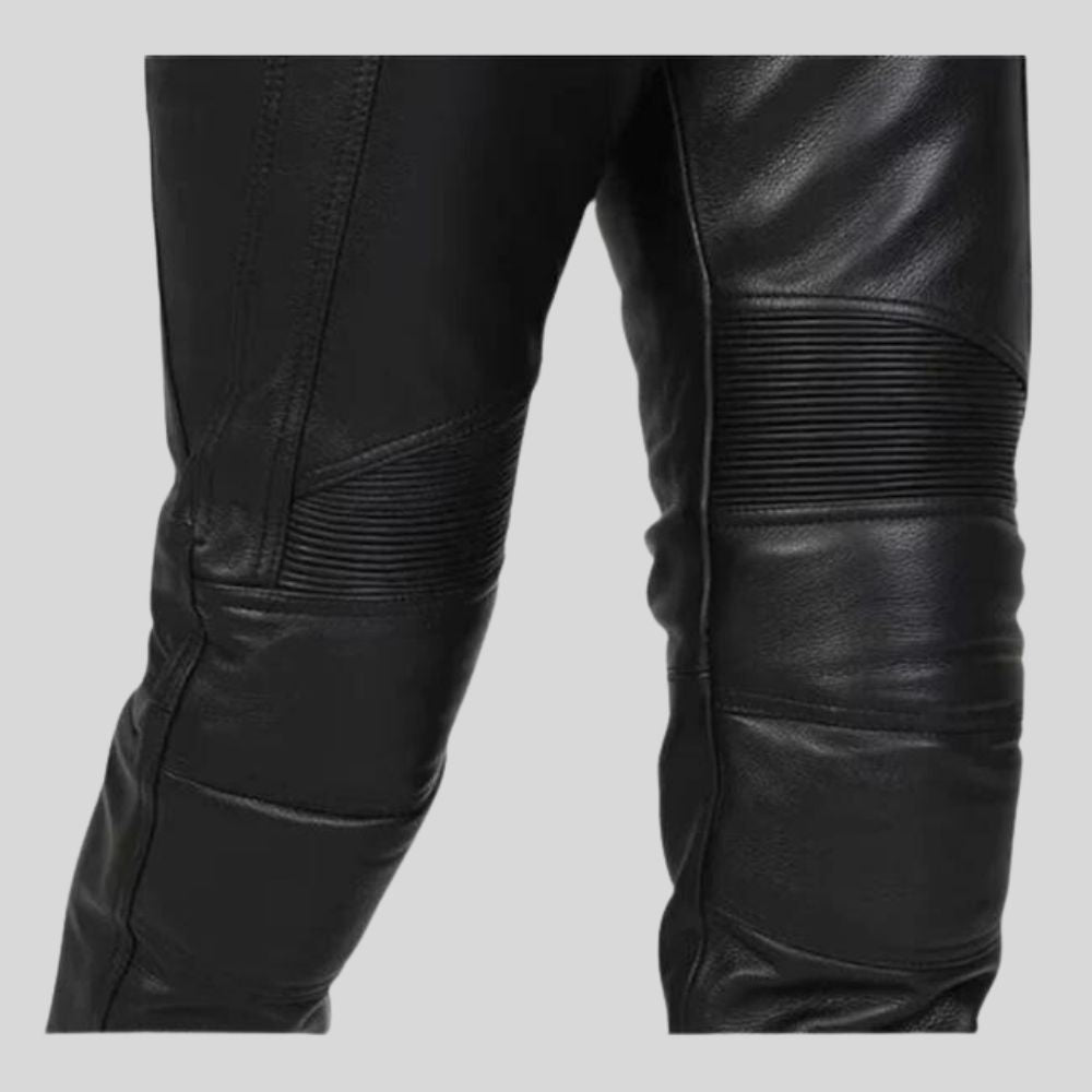 Stylish Slim Leather Pants for Men – Perfect Fit