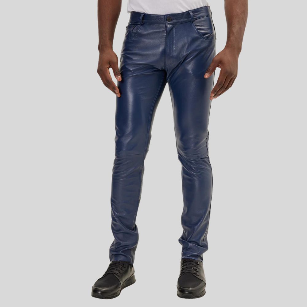 Leather Pants for Men – Modern Slim Fit