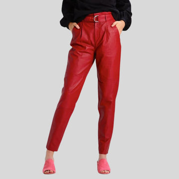 Contemporary Leather Pants for Women – Bold and Fashionable