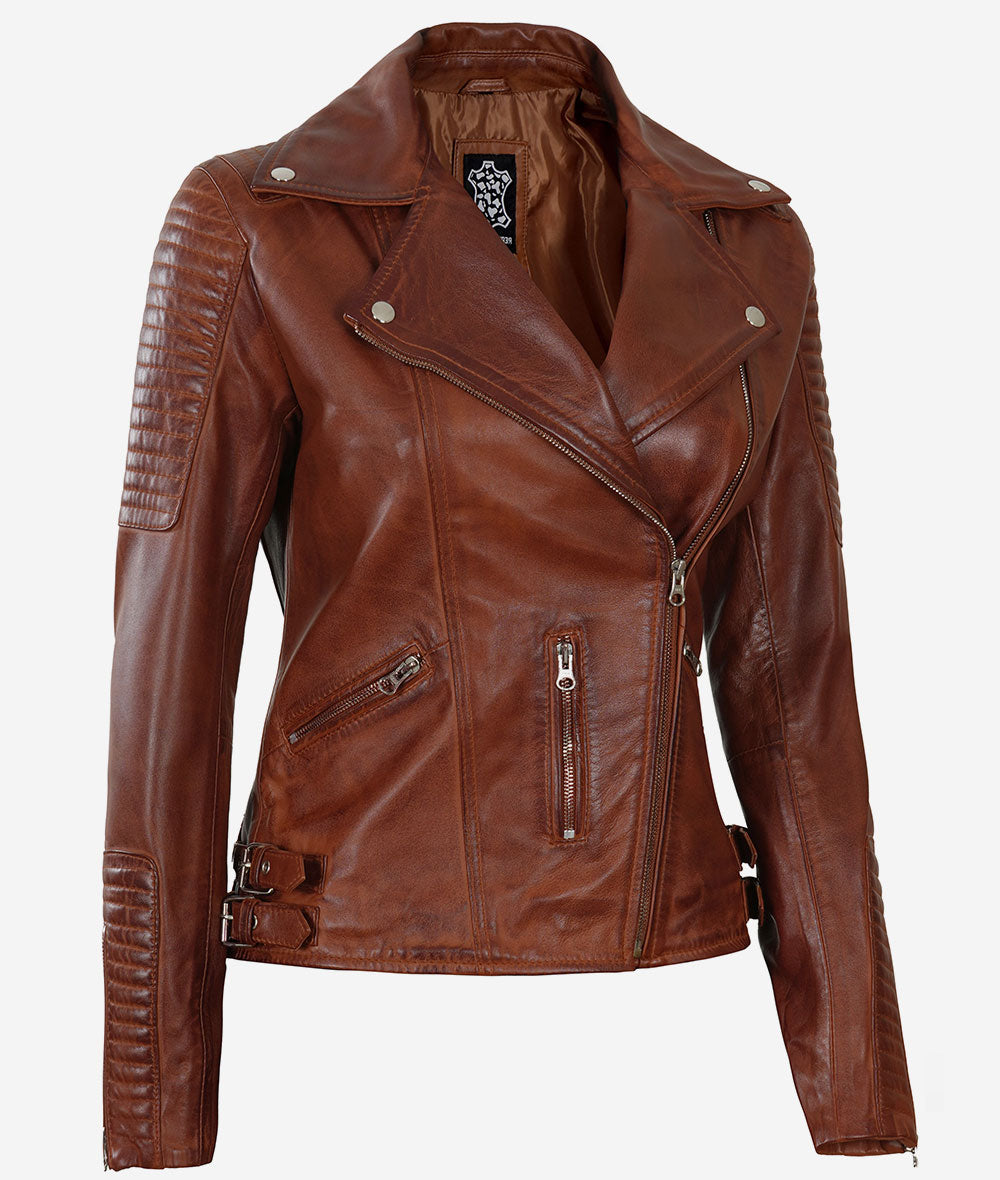 Stylish Leather Moto Jacket for Women – Ride in Style