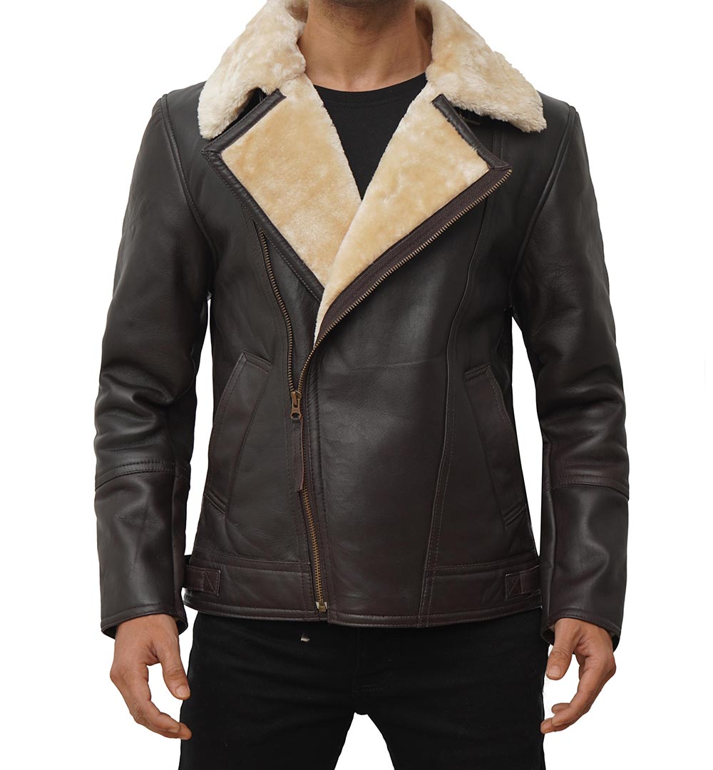 Stylish Shearling Jackets for Men – Modern and Cozy