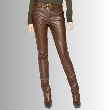 Sleek Womens Leather Pants – Perfect for Any Occasion