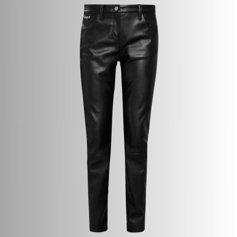 Chic Leather Pants for Women – Trendy and Comfortable Outfit