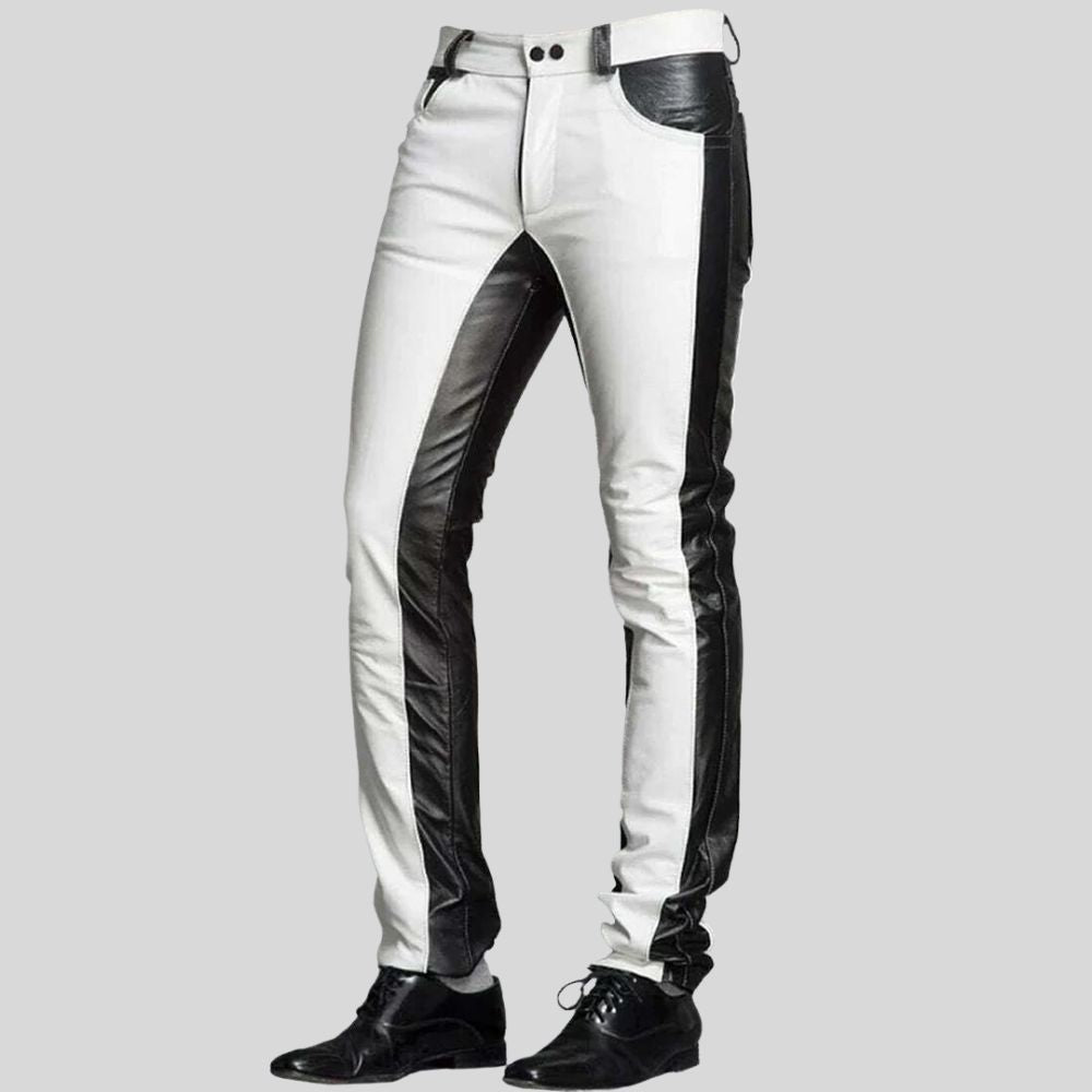 Mens Leather Pants – Ultimate Slim Fit Design