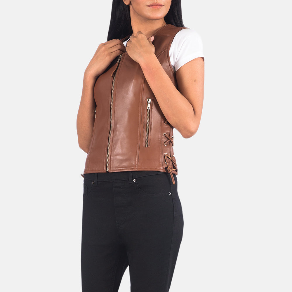 Womens Leather Motorcycle Vest – Timeless Fashion Meets Functional Gear