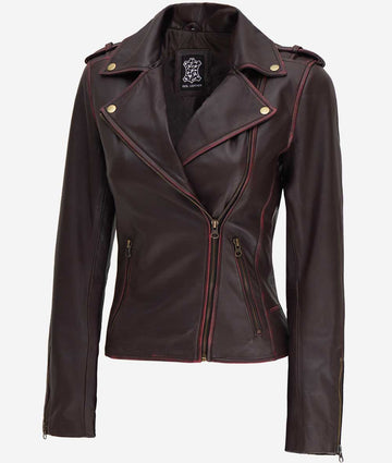 Womens Moto Jacket – Premium Leather, Premium Style