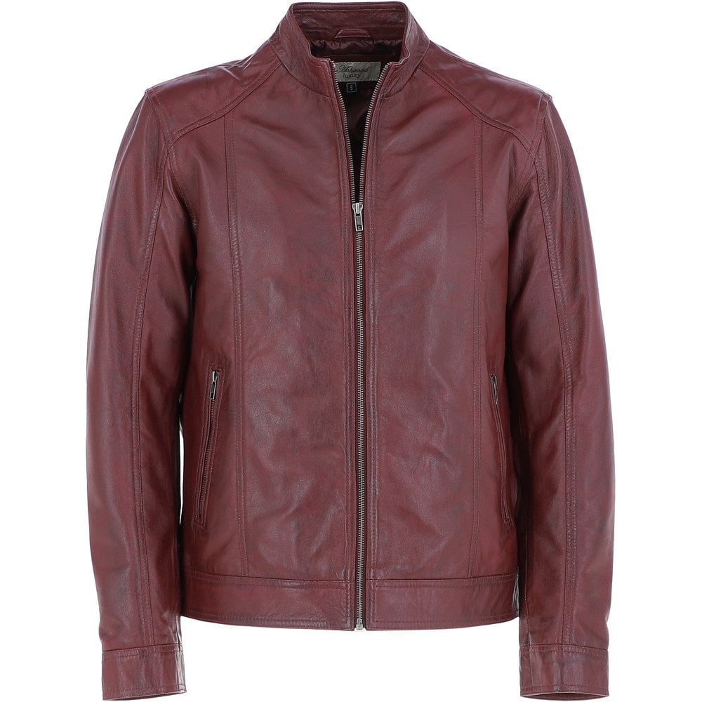 Mens Iconic Leather Motorcycle Jacket – Ultimate Biker Fashion