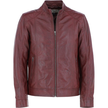 Mens Iconic Leather Motorcycle Jacket – Ultimate Biker Fashion