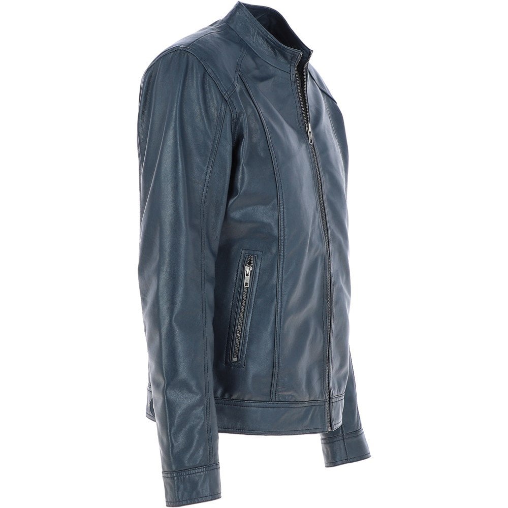 Top-Grade Mens Leather Motorcycle Jacket – Stylish & Tough