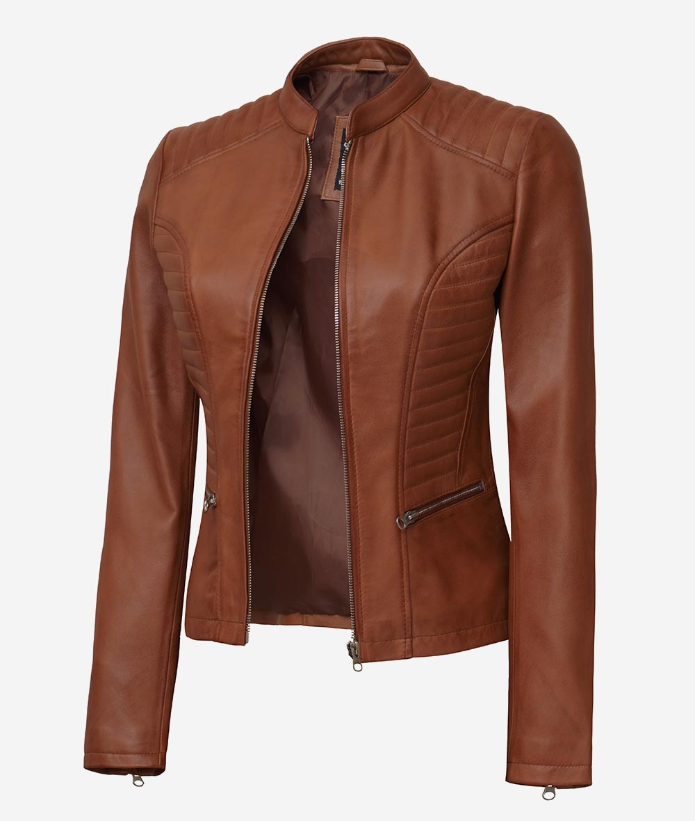 Female Leather Motorcycle Jacket – Timeless Style