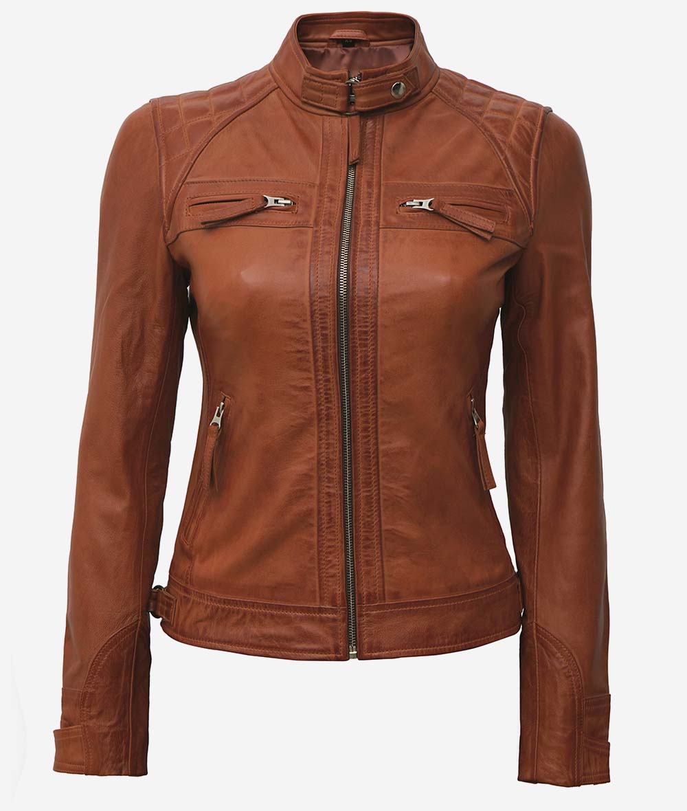 Leather Moto Jacket for Women – Perfect Fit